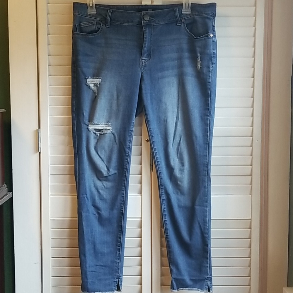 Light blue jeans